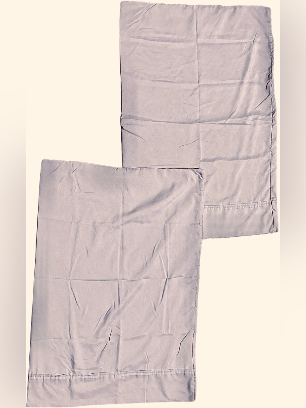 2 Standard / Queen Dull Lavender Serta Pillowcases